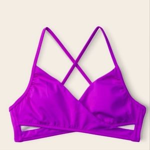 Pink size Large bodywrap swim top purple